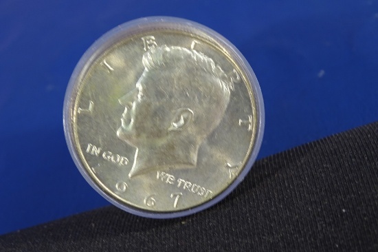20 KENNEDY HALF DOLLARS 1965,66,67