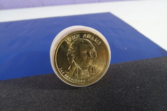 25EA 2007P JOHN ADAMS DOLLARS