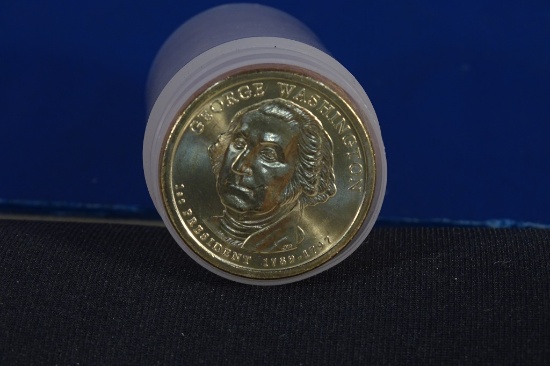25EA 2007P UNC GEORGE WASHINGTON DOLLARS