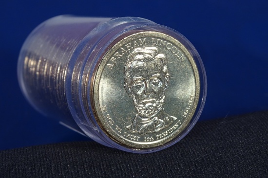 25EA 2010P UNC ABRAHAM LINCOLN DOLLARS
