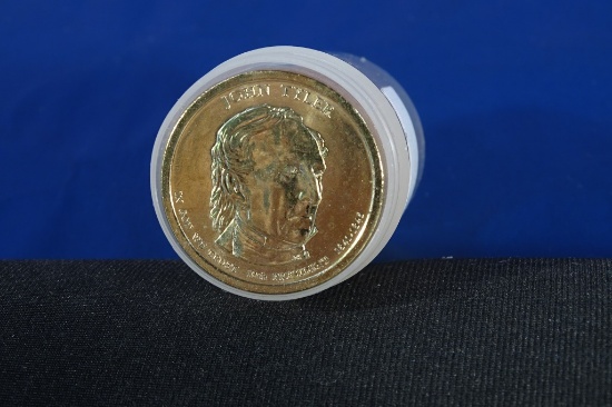 252009P UNC JOHN TYLER DOLLARS