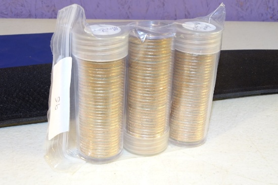 3 ROLLS UNC STATE QTRS MONT,MINN,NEW MEXICO