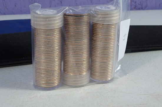 3 ROLLS UNC STATE QTRS NEB,S.DAK,WYOMING