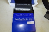 4 US Mint Proof Coin Sets 1971,72,75,78