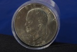 21 EA 1974 Eisenhower Clad Dollars