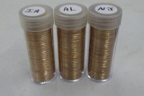 3 Rolls UNC State Quarters,Iowa,Alabama,New Jersey