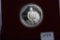 SILVER PROOF HALF DOLLAR GEORGE WASHINGTON QUARTER