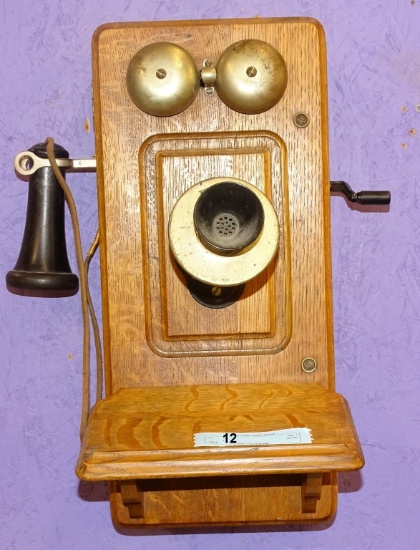 VINTAGE WALL TELEPHONE kELLOGE