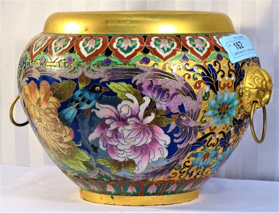 LARGE BEAUTIFUL CLOISONNE BOWL