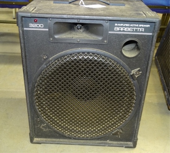 BARBETTA BI-AMPLIFIED ACTIVE SPEAKER 3200