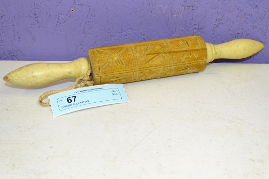 CARVED ROLLING PIN