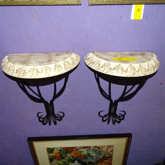 PAIR WALL SCONZE