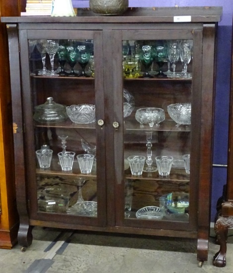 OAK EMPIRE CHINA CABINET