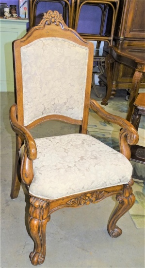 SIDE CHAIR NICELY CARVED