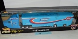 AUTOGRAPHED RICHARD PETTY DIA CAST TRACTOR TRAILER