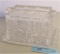 CRYSTAL CHEESE DISH  9