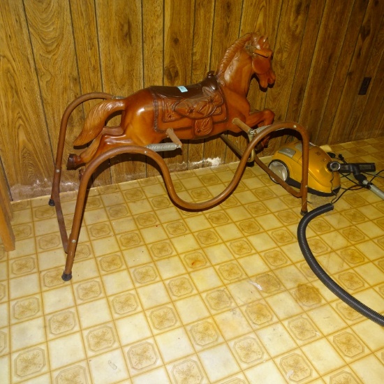 2 BOUNCY HORSE