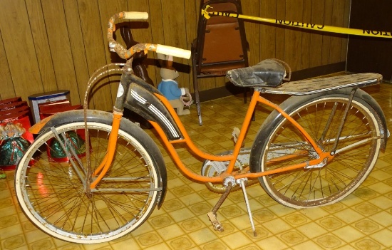 1950s BICYCLE FENDER SEAT