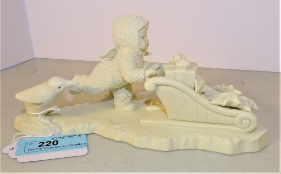 DEPT 56 SNOW BABIES FIGURINE 9.5" LONG