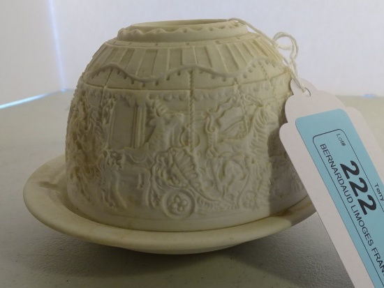 BERNARDAUD LIMOGES FRANCE TEA CANDLE LIGHT