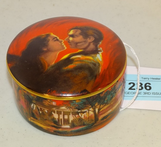 WL GEORGE 3RD ISSUE GONE WITH THE WIND MUSIC BOX