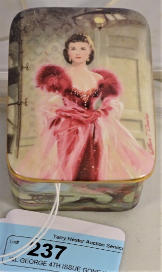 WL GEORGE 4TH ISSUE GONE WITH THE WIND MUSIC BOX