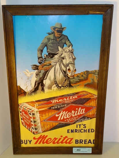 MERITTA BREAD LONE RANGER FRAMED POSTER