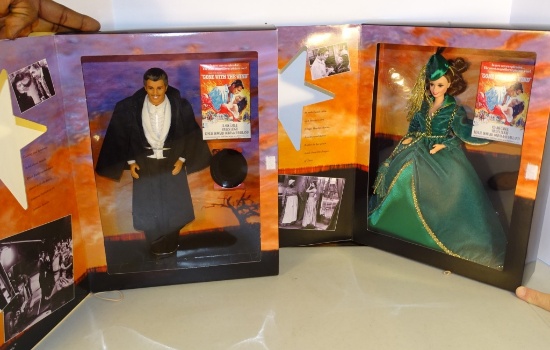 RHETT & SCARLETT BARBIE DOLLS