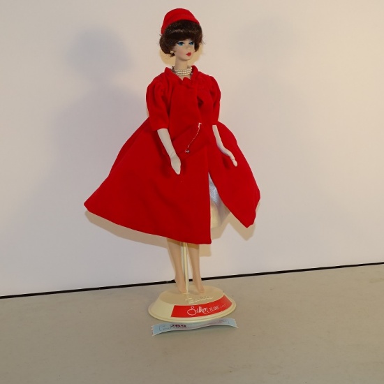 JACKIE O SILKEN FLAME PORCELAIN BARBIE DOLL