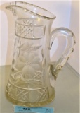 WHEEL CUT PITCHER