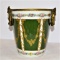 BEAUTIFUL SERVES GOLD GUILDED ICE BUCKET 5.5