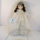 BRIDES DOLL VEIL & BEAUTIFUL DRESS