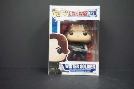 FUNKO POP MARVEL CIVIL WAR SERIES WINTER SOLDIER