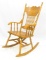 OAK SPINDLE BACK ROCKING CHAIR