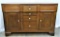 EARLY WALNUT 6 DRAWER-2 DOOR SIDEBOARD