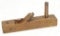 PRIMITIVE WOOD PLANE