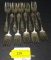 STERLING REED & BARTON 10 SALAD FORKS 369grams