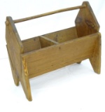 PRIMITIVE CARPENTER'S TOOL CADDY