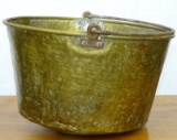 BRASS MAPLE SYRUP BUCKET W/HANDLE 15