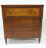 CIRC 1800'S CHERRY 4 DRAWER TENNESSEE CHEST