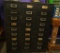 METAL CABINET WITH 27 DRAWERS, FULL OF TOOLS/PARTSK