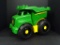 JOHN DEERE DUMP TRUCK TOY WITH PEOPLE