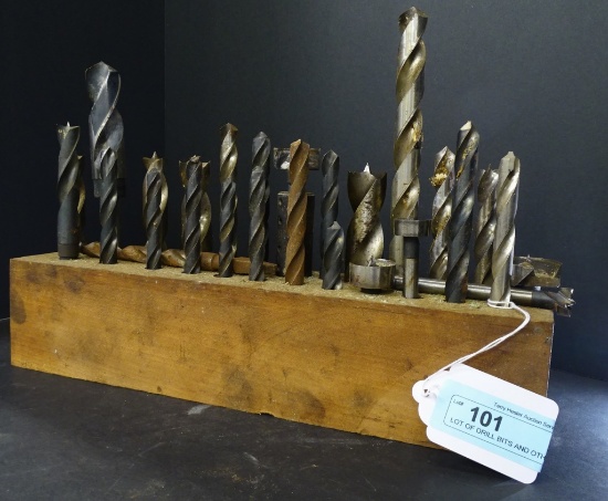 LOT OF DRILL BITS AND OTHER MISC BITS