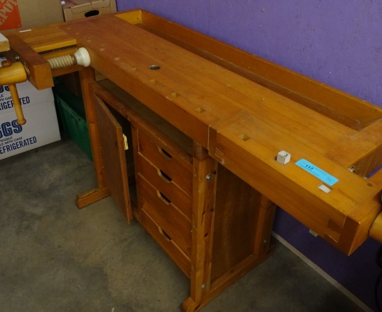 WOODEN WORK STATION
