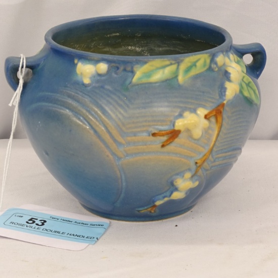 ROSEVILLE DOUBLE HANDLED VASE IJ4