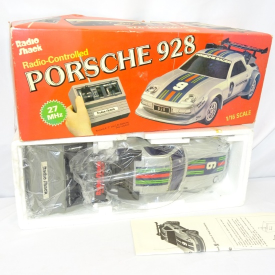 RADIO SHACK REMOTE CONTROL PORSCHE  928 NRFB