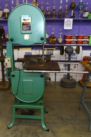 GRIZZLY 18" BAND SAW NOT TESTED