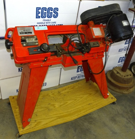 AMROX BAND SAW WITH STAND NOT TESTED