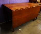 LARGE MAHOGANY DROP LEAF TABLE
