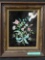 HOBET FOIL PAINTING WITH NICE WALNUT FRAME 12X14X2.5